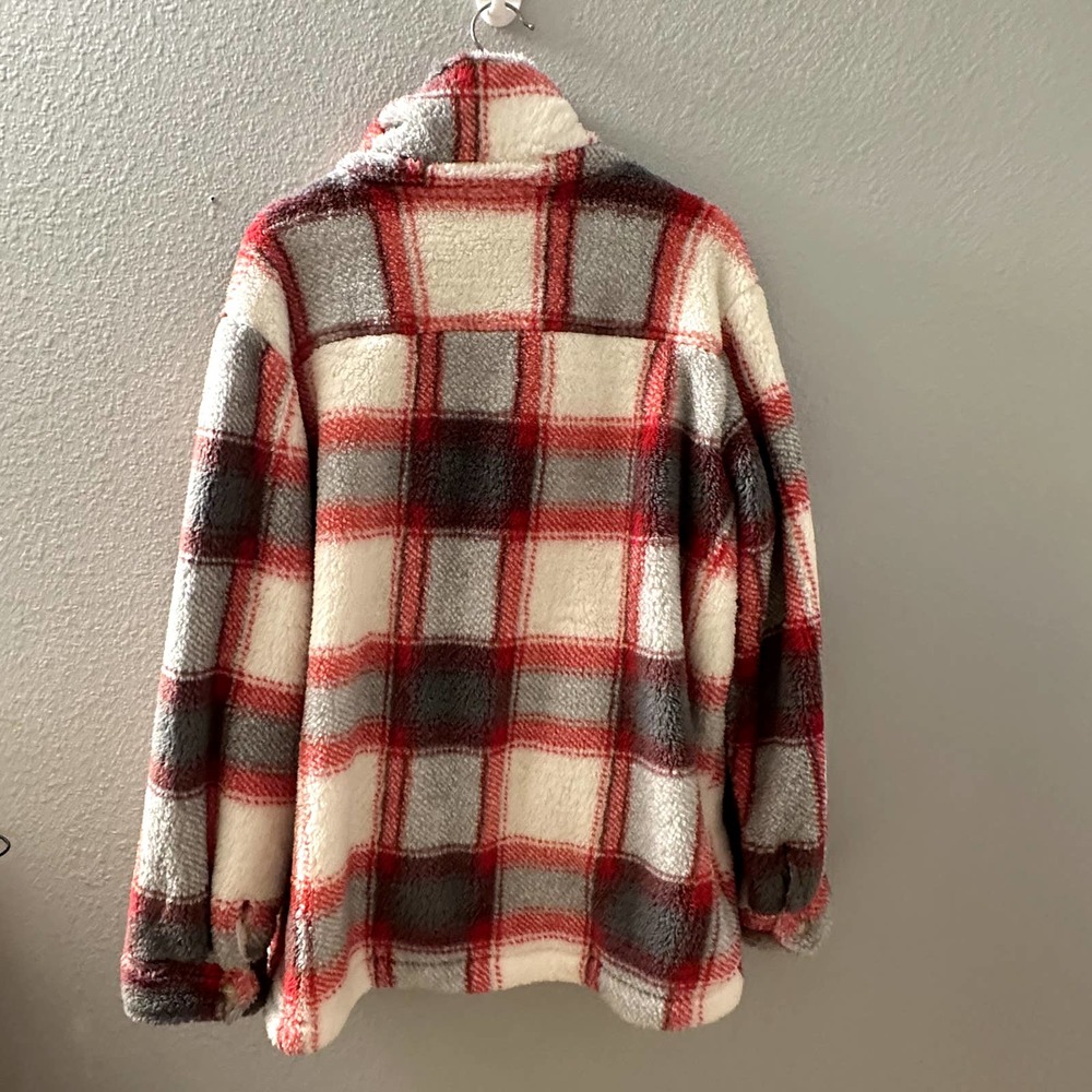 NWT PJ Salvage Women's  plush cozy Shacket Size Small/ Medium - Picture 4 of 10